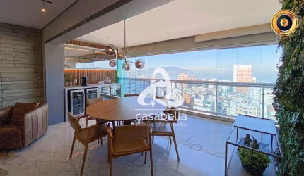 Apartamento com 3 dormitórios à venda, 143 m² por R$ 3.500.000,00 - Boqueirão - Santos/SP