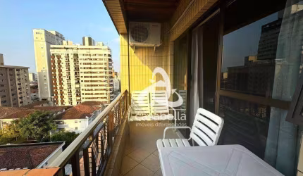 Apartamento com 3 dormitórios à venda, 154 m² por R$ 1.100.000,00 - Gonzaga - Santos/SP