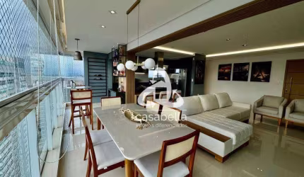 Apartamento com 3 dormitórios, 136 m² - venda por R$ 2.380.000,00 ou aluguel por R$ 22.406,00/mês - Boqueirão - Santos/SP