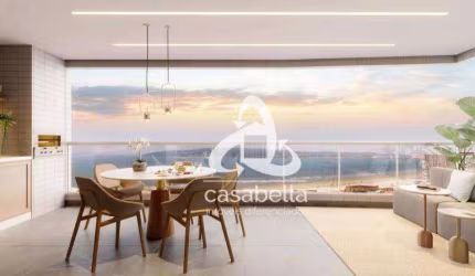 Apartamento Garden com 3 dormitórios à venda, 132 m² por R$ 1.877.000,00 - José Menino - Santos/SP