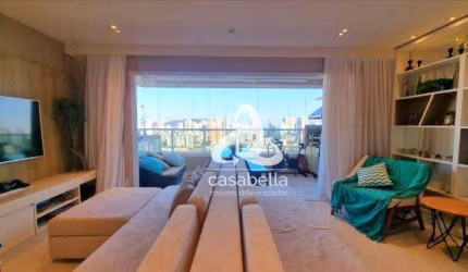Apartamento com 2 dormitórios à venda, 88 m² por R$ 1.280.000,00 - Campo Grande - Santos/SP