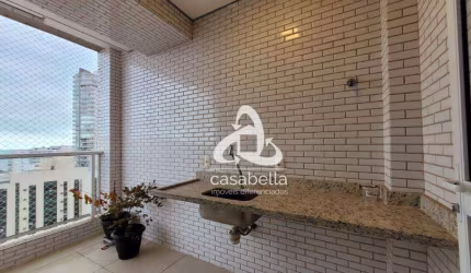 Apartamento com 1 dormitório à venda, 59 m² por R$ 690.000,00 - Boqueirão - Santos/SP