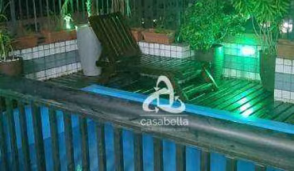 Cobertura com 3 dormitórios, 370 m² - venda por R$ 2.000.000,00 ou aluguel por R$ 12.600,00/mês - Embaré - Santos/SP