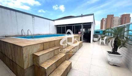Cobertura com 3 dormitórios à venda, 268 m² por R$ 1.500.000,00 - Ponta da Praia - Santos/SP