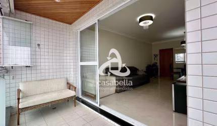 Apartamento com 3 dormitórios à venda, 118 m² por R$ 1.700.000,00 - Aparecida - Santos/SP
