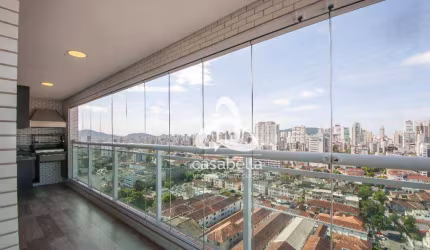 Apartamento com 3 dormitórios à venda, 97 m² por R$ 1.199.000,00 - Boqueirão - Santos/SP