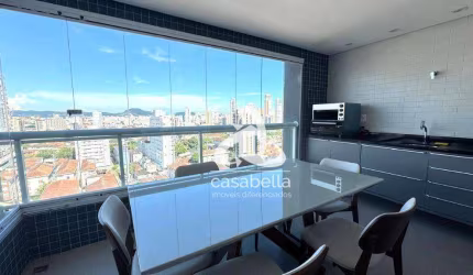Apartamento com 1 dormitório à venda, 60 m² por R$ 850.000,00 - Boqueirão - Santos/SP