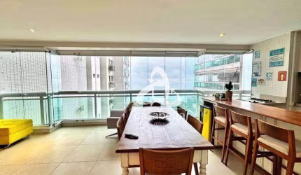 Apartamento com 4 dormitórios para alugar, 232 m² por R$ 29.000,00/mês - Aparecida - Santos/SP