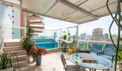 Cobertura com 4 dormitórios à venda, 460 m² por R$ 7.500.000,00 - Embaré - Santos/SP