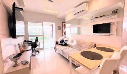 Apartamento com 2 dormitórios à venda, 53 m² por R$ 739.000,00 - Embaré - Santos/SP