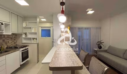 Apartamento com 1 dormitório para alugar, 56 m² por R$ 5.500,01 - Boqueirão - Santos/SP