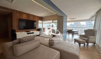 Apartamento com 4 dormitórios, 255 m² - venda por R$ 3.450.000,00 ou aluguel por R$ 18.000,00/mês - Aparecida - Santos/SP