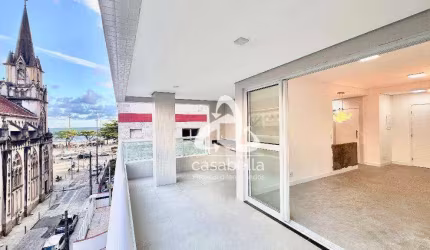 Apartamento com 2 dormitórios à venda, 98 m² por R$ 1.650.000,00 - Embaré - Santos/SP