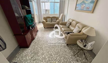 Apartamento com 2 dormitórios à venda, 100 m² por R$ 750.000,00 - Pompéia - Santos/SP