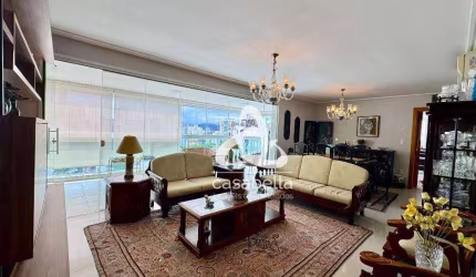Apartamento com 3 dormitórios à venda, 191 m² por R$ 2.900.000,00 - Embaré - Santos/SP