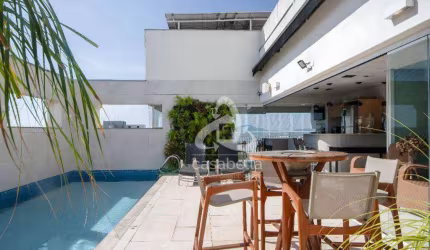 Cobertura com 3 dormitórios à venda, 375 m² por R$ 7.000.000,00 - Boqueirão - Santos/SP