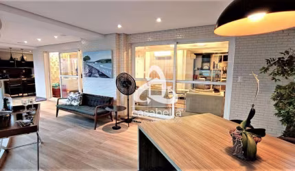 Apartamento com 3 dormitórios para alugar, 204 m² por R$ 19.500,00/mês - Embaré - Santos/SP