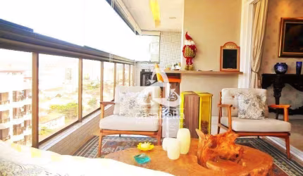 Apartamento com 3 dormitórios à venda, 171 m² por R$ 2.850.000,00 - Embaré - Santos/SP