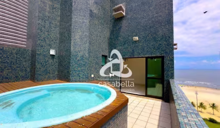 Cobertura com 2 dormitórios à venda, 108 m² por R$ 1.300.000,00 - Pompéia - Santos/SP