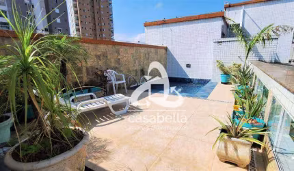 Cobertura com 3 dormitórios à venda, 258 m² por R$ 1.700.000,00 - Gonzaga - Santos/SP