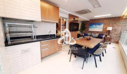 Apartamento com 3 dormitórios à venda, 127 m² por R$ 1.950.000,00 - Boqueirão - Santos/SP