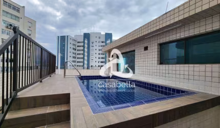 Cobertura com 2 dormitórios à venda, 169 m² por R$ 1.400.000,00 - Ponta da Praia - Santos/SP