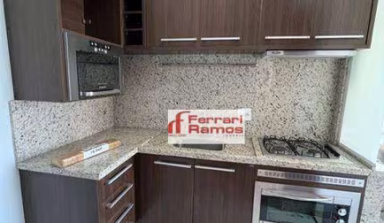Apartamento com 2 dormitórios para alugar, 66 m² por R$ 3.032,29/mês - Vila Augusta - Guarulhos/SP