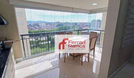 Apartamento com 1 dormitório para alugar, 68 m² por R$ 4.074,00/mês - Jardim Flor da Montanha - Guarulhos/SP