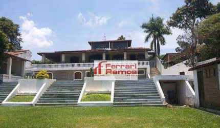 Chácara com 6 dormitórios, 2500 m² - venda por R$ 3.800.000,00 ou aluguel por R$ 9.600,00/mês - Estância Guararema - Guararema/SP