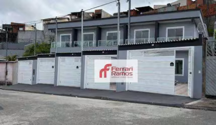 Sobrado com 2 dormitórios à venda, 82 m² por R$ 370.000,00 - Jardim Pinheirinho - Itaquaquecetuba/SP