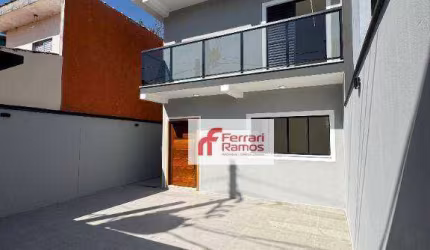 Sobrado com 3 dormitórios à venda, 100 m² por R$ 799.000,00 - Carmela - Guarulhos/SP