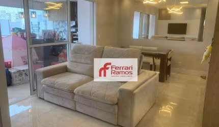 Apartamento com 3 dormitórios à venda, 102 m² por R$ 1.250.000,00 - Tatuapé - São Paulo/SP