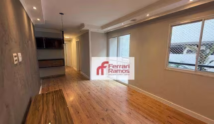 Apartamento para alugar, 67 m² por R$ 4.251,06/mês - Vila Augusta - Guarulhos/SP