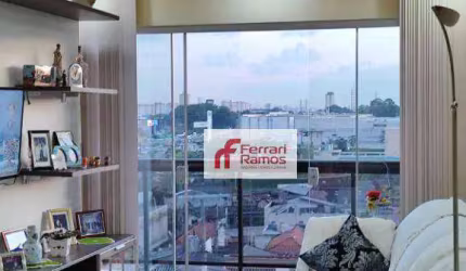 Apartamento com 3 dormitórios à venda, 82 m² por R$ 620.000,00 - Vila Augusta - Guarulhos/SP