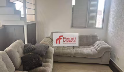 Cobertura com 3 dormitórios à venda, 132 m² por R$ 855.000,00 - Vila Hulda - Guarulhos/SP