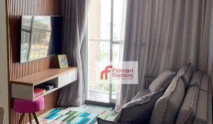 Apartamento com 2 dormitórios à venda, 58 m² por R$ 420.000,00 - Vila das Bandeiras - Guarulhos/SP