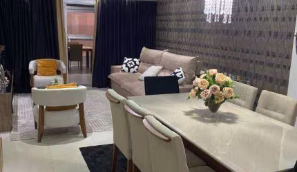 Apartamento com 4 dormitórios à venda, 193 m² por R$ 1.150.000,00 - Aviação - Praia Grande/SP