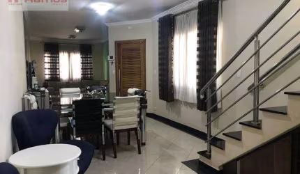 Sobrado com 3 dormitórios à venda, 196 m² por R$ 798.000,00 - Parque Continental II - Guarulhos/SP
