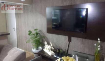Apartamento com 2 dormitórios à venda, 53 m² por R$ 365.000,00 - Ponte Grande - Guarulhos/SP