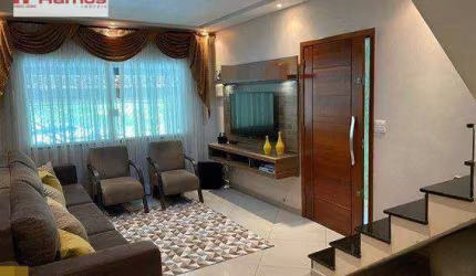 Sobrado com 3 dormitórios à venda, 180 m² por R$ 620.000,00 - Parque Continental I - Guarulhos/SP