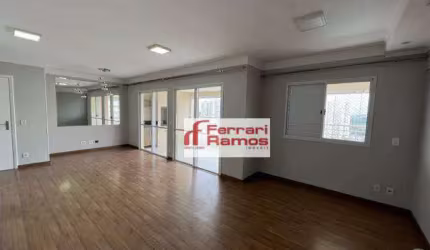 Apartamento com 2 dormitórios para alugar, 92 m² por R$ 5.548,15/mês - Vila Augusta - Guarulhos/SP