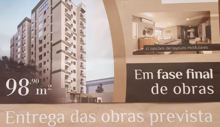Apartamento 98m2 com entrega junho de 2025