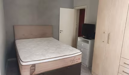 Apartamento 01 dormitório mobiliado, 01 vaga