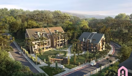 Apartamento com 1 quarto à venda em Bavaria, Gramado , 54 m2 por R$ 830.000