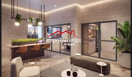 Studio de 34m², ao lado do metro Santos Imigrantes, Sem vaga