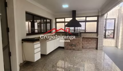 Cobertura Duplex com3 suítes, sacada envidraçada, churrasqueira, piscina aquecida e 4 vagas
