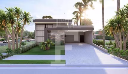 Casa em condomínio fechado com 3 quartos à venda na Rua Sebastião Cardoso, 168, Parque Brasil 500, Paulínia, 222 m2 por R$ 1.985.000