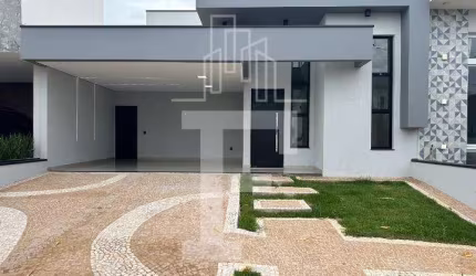Casa em condomínio fechado com 3 quartos à venda na Rua Fícus, Parque Olívio Franceschini, Hortolândia, 170 m2 por R$ 1.045.000