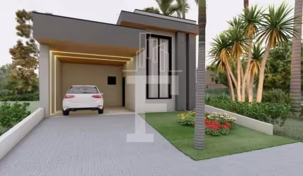 Casa em condomínio fechado com 3 quartos à venda na Avenida Luiz Greco, 225, Vila Monte Alegre, Paulínia, 141 m2 por R$ 1.040.000