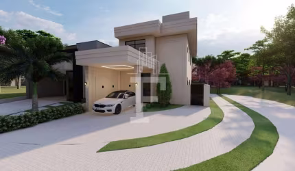 Casa em condomínio fechado com 3 quartos à venda na Vila Monte Alegre, Paulínia , 164 m2 por R$ 1.320.000